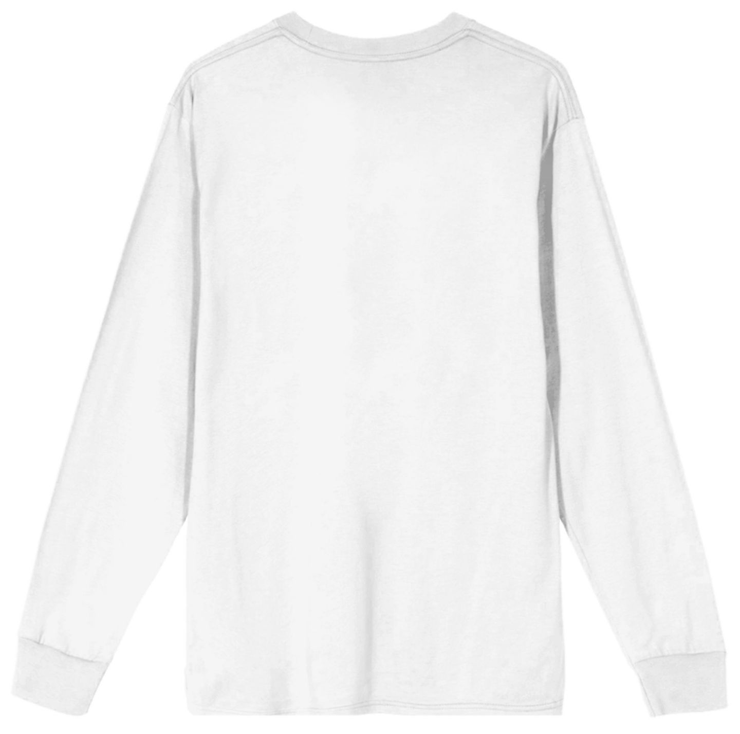 Мужская футболка Sonic the Hedgehog Classic Graphic Christmas Wreath Crew Neck Long Sleeve, цвет: Белый — фото 2
