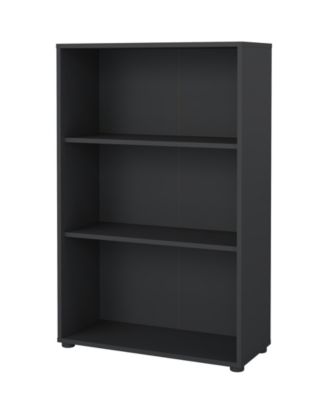 48.66" High 3 Shelf Adjustable Bookcase