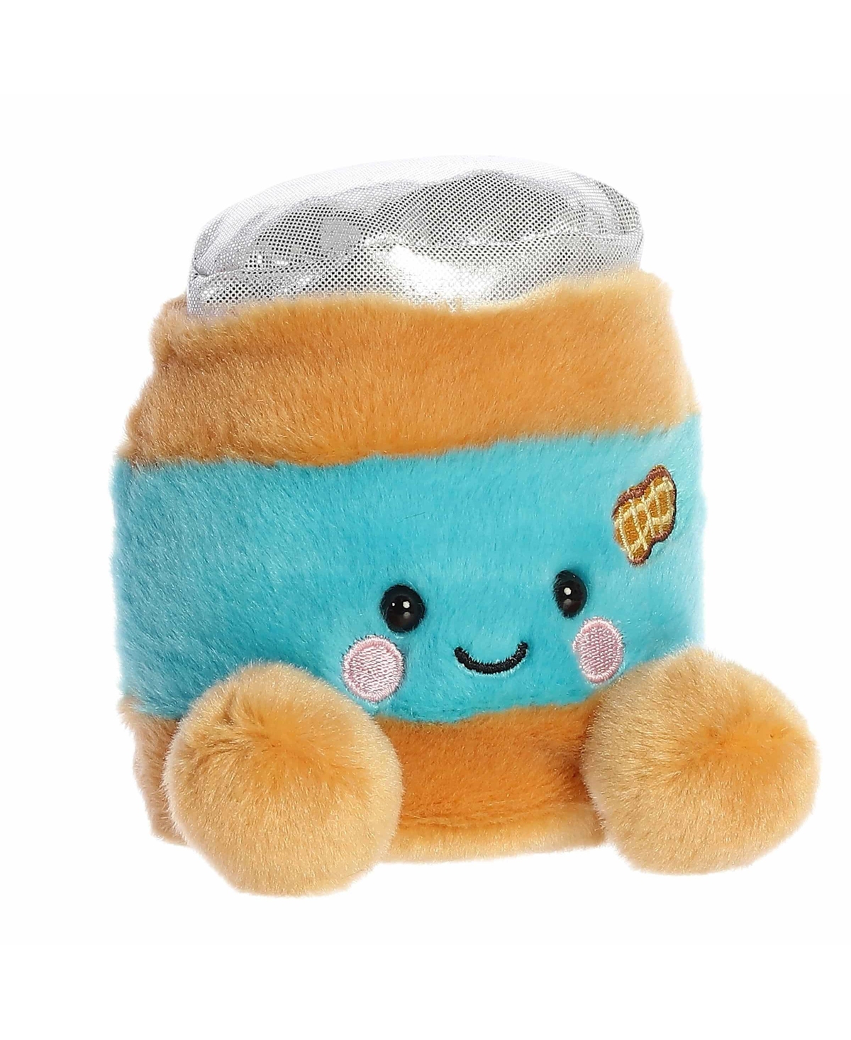 Aurora Mini Petey Peanut Butter Palm Pals Adorable Plush Toy Brown 4.5"