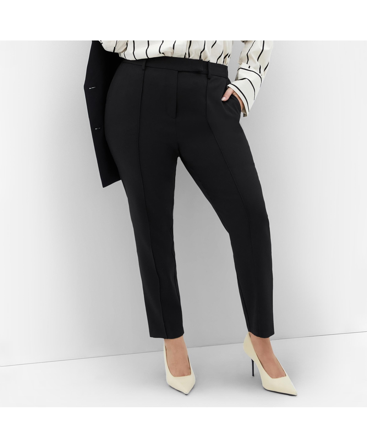 Plus Size Asha Pant - Black