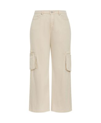Plus Size Clarence Cargo Denim Pant