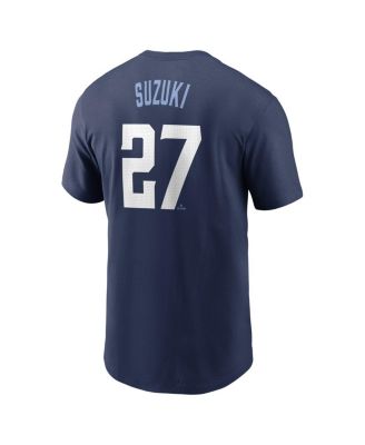 Men's Seiya Suzuki&nbsp;Navy Chicago Cubs Fuse City Connect Name Number T-Shirt