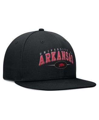 Men's Black Arkansas Razorbacks Bullpen Snapback Hat