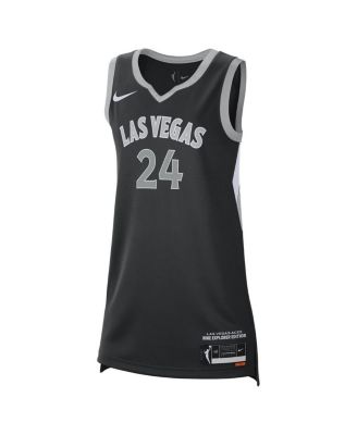Men's and Women's Jewell Loyd&nbsp;Black Las Vegas Aces Explorer Edition Victory Jersey