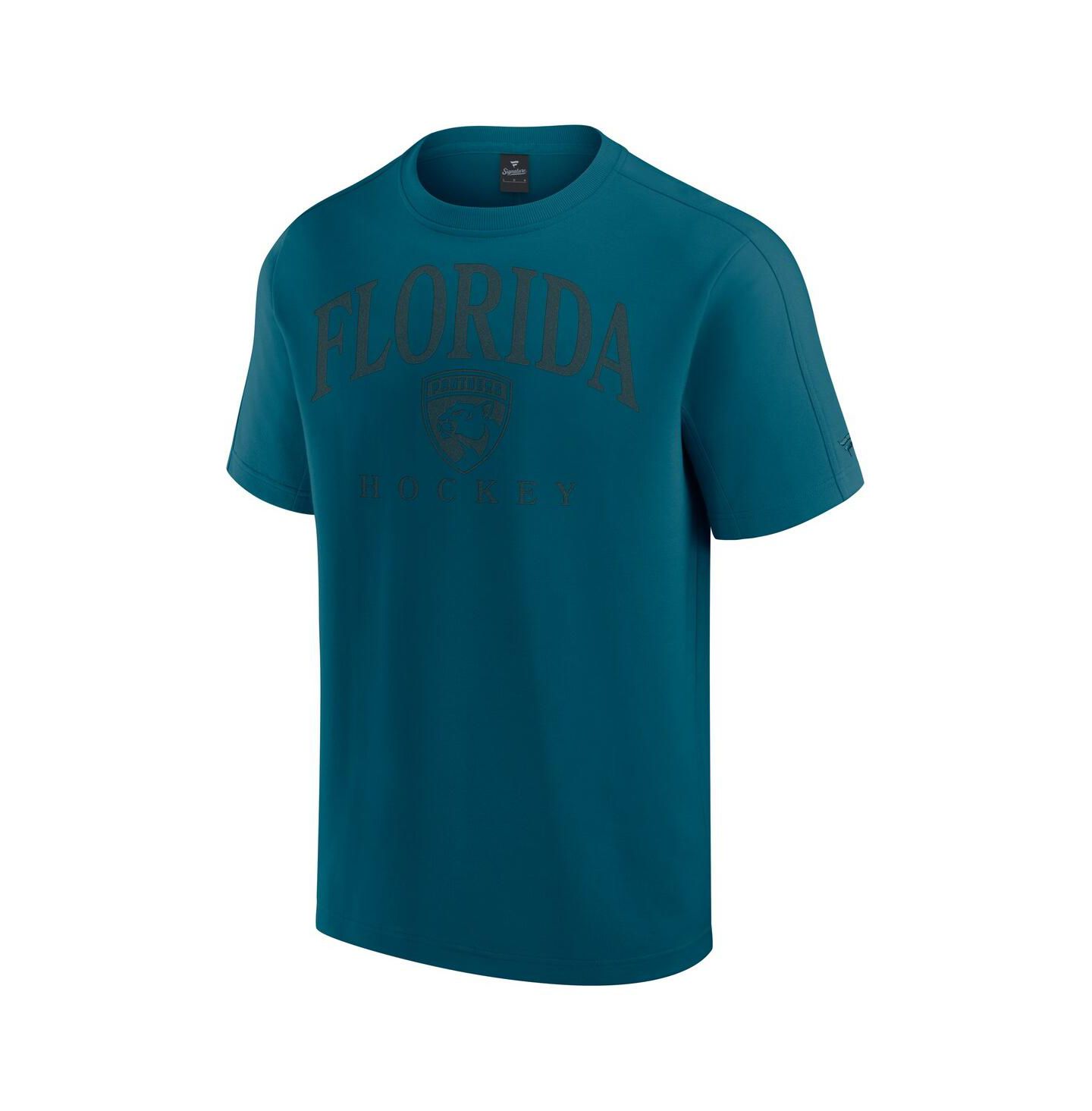 Мужская футболка Fanatics Blue Florida Panthers Elements Flex Tri-Blend — фото 2