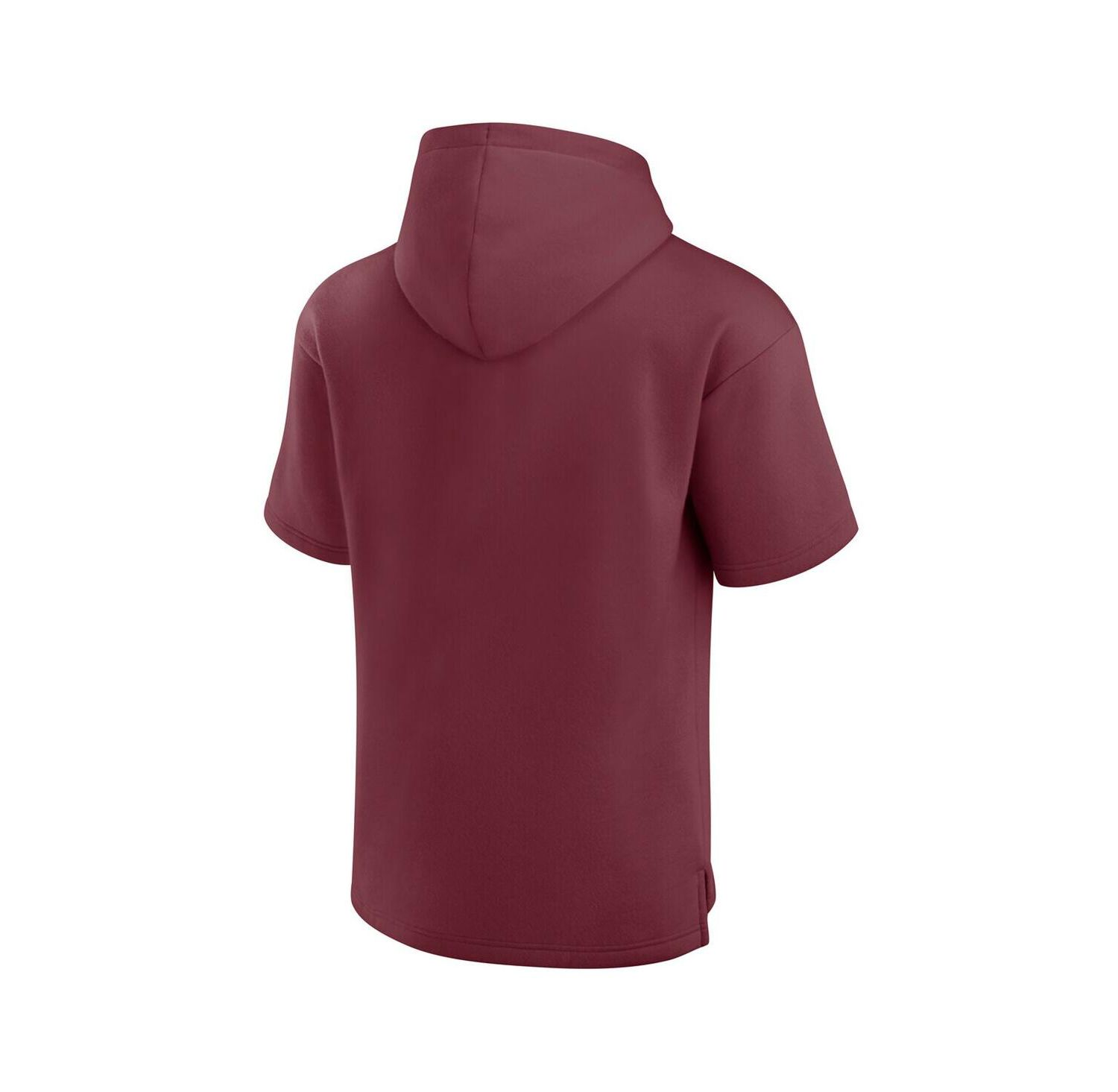 Men's Maroon Texas A&M Aggies Ready Short Sleeve Pullover Hoodie