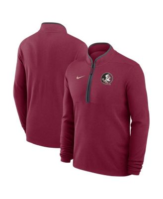 Nike - Men's Garnet Florida State Seminoles Lightweight Victory Performance Half-Zip Pullover