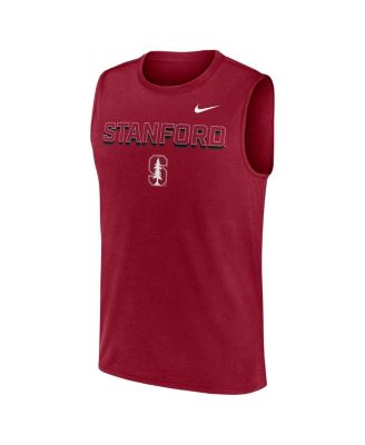 Men's Cardinal Stanford Cardinal Primetime Tricode Legend Performance Tank Top