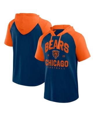 Logo Athletic - Men's Navy Chicago Bears Prime Hoodie T-Shirt