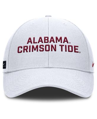 Men's White Alabama Crimson Tide Rise Practice Adjustable Hat