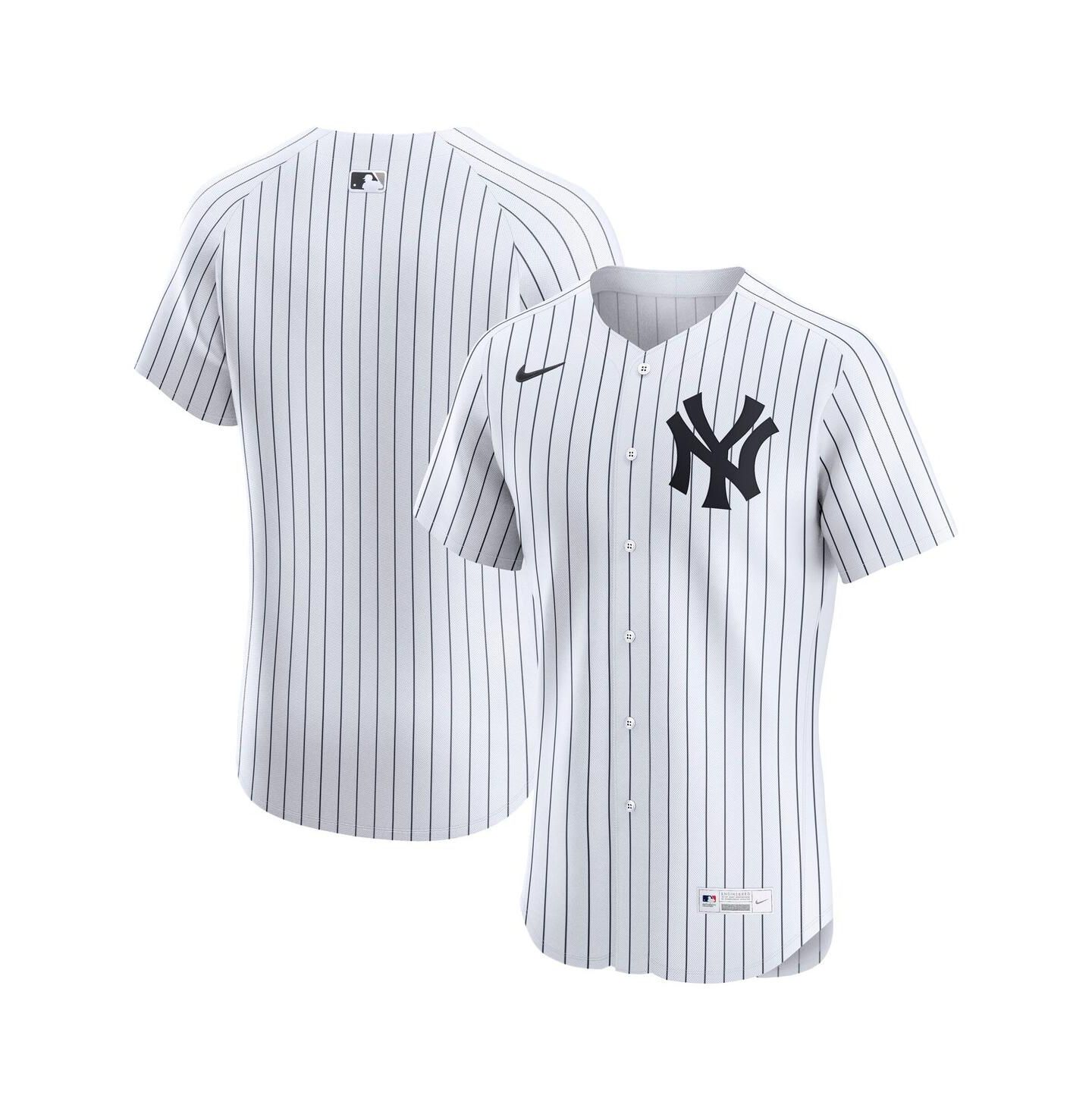 Мужской топ Nike White New York Yankees Home Elite Jersey — фото 1