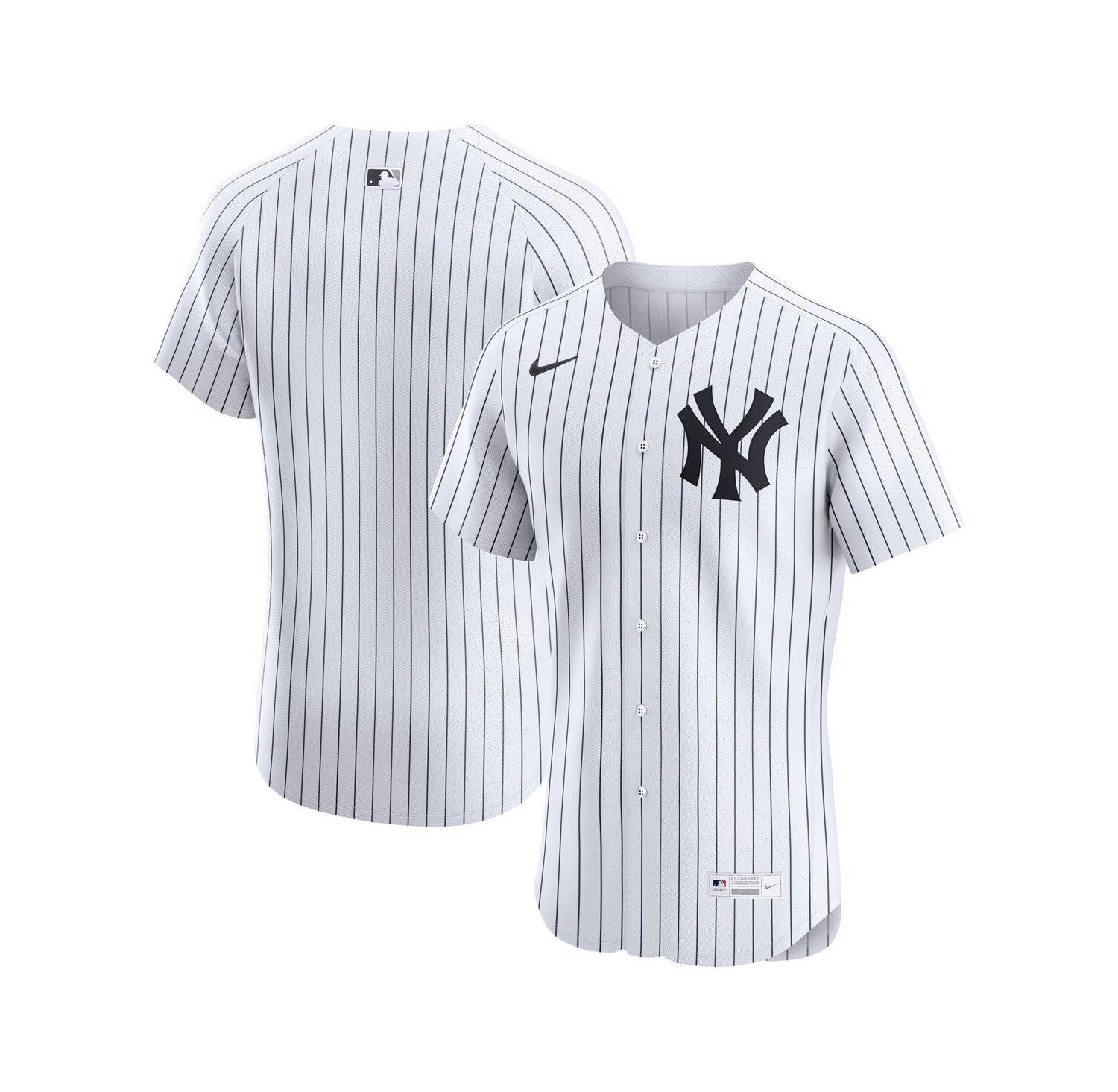 Men's White New York Yankees Home Elite Jersey