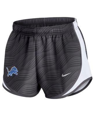 Women's Anthracite Detroit Lions Tempo Performance Shorts