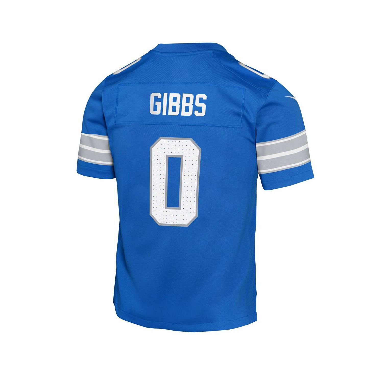 Big Boys and Girls Jahmyr Gibbs Blue Detroit Lions Team Game Jersey