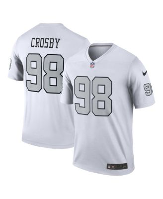 Nike - Men's Maxx Crosby White Las Vegas Raiders Alternate Legend Jersey