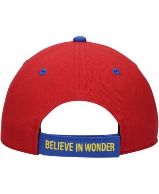 Big Boys and Girls Red Wonder Woman Adjustable Hat