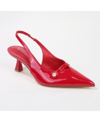 Caris Patent Slingback Pump