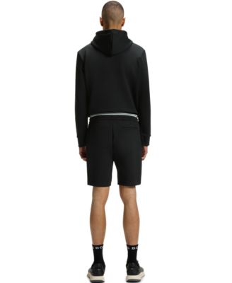 Men's Cotton-Blend Stripe Detail Shorts