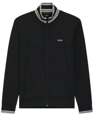 Men's Cotton-Blend Zip-Up Sweatshirt