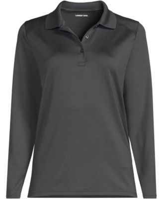 Women's Long Sleeve Feminine Fit Rapid Dry Polo Shirt