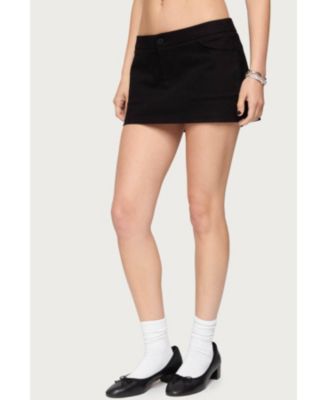 Womens Hayes Twill Mini Skort