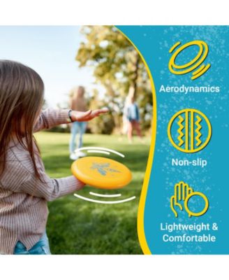 Frisbee Go Flying Disc, 9 Inch Lightweight Toy for Beginners Outdoor Game - 70g