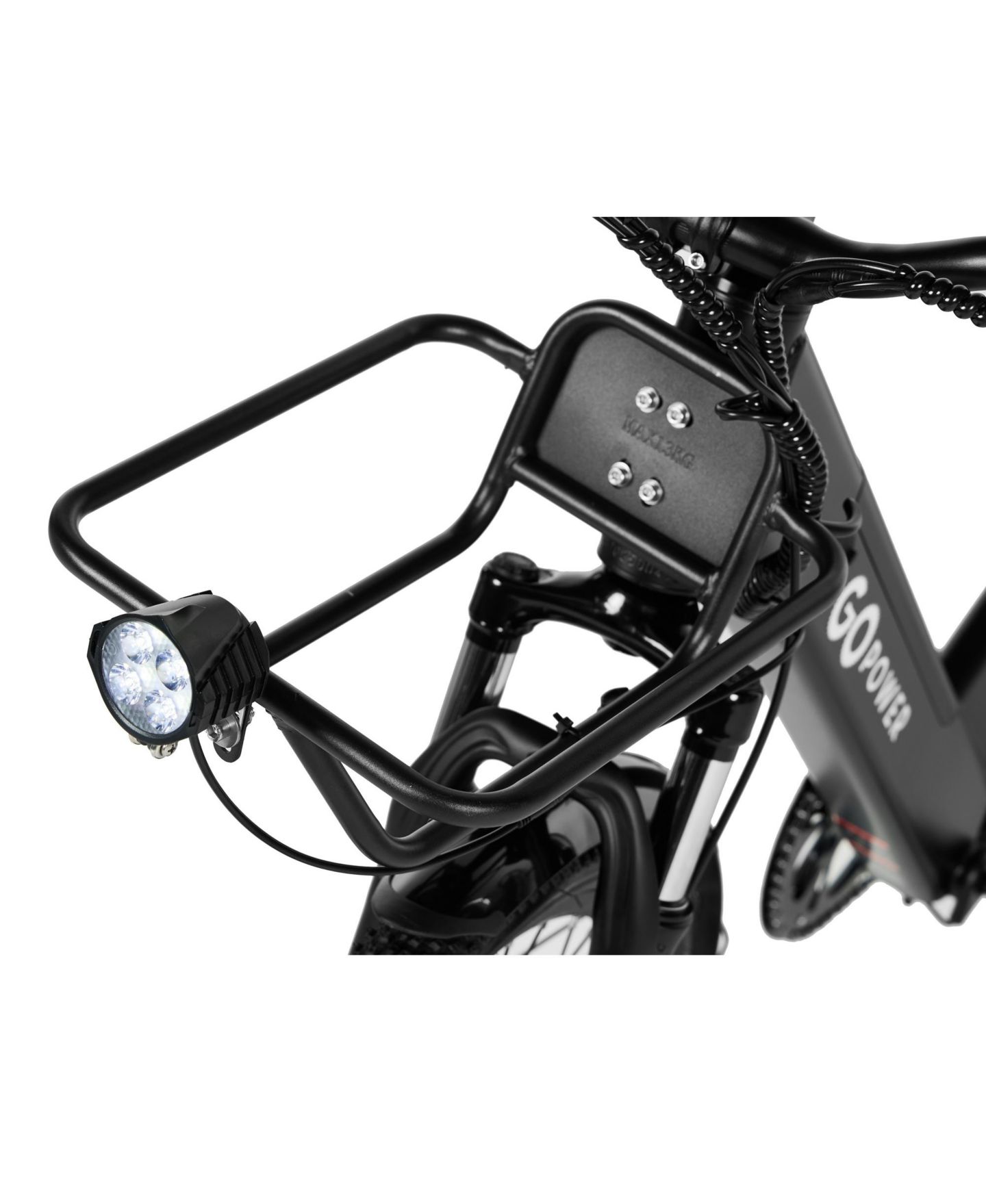 Детская игрушка GoPowerBike GoVelo Ebike with 20 mph Max Speed & 500W Motor Silver, цвет: Чёрный — фото 4