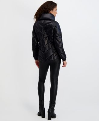 Women's Pillow-Collar Puffer Coat