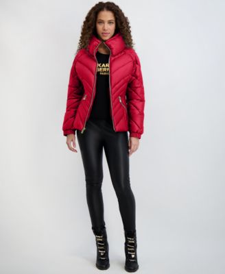 Women's Pillow-Collar Puffer Coat