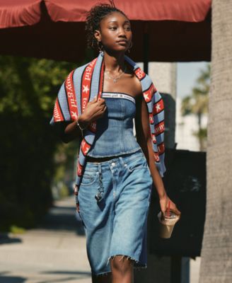 Tommy Girl Women's Cotton Embroidered Short