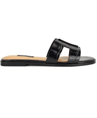 Women's Giny Cutout Flat Slide Sandals