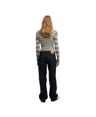 Women's Low Rise Straight Jean
