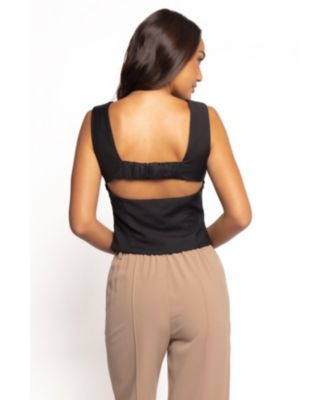 Janaina Open Back Top