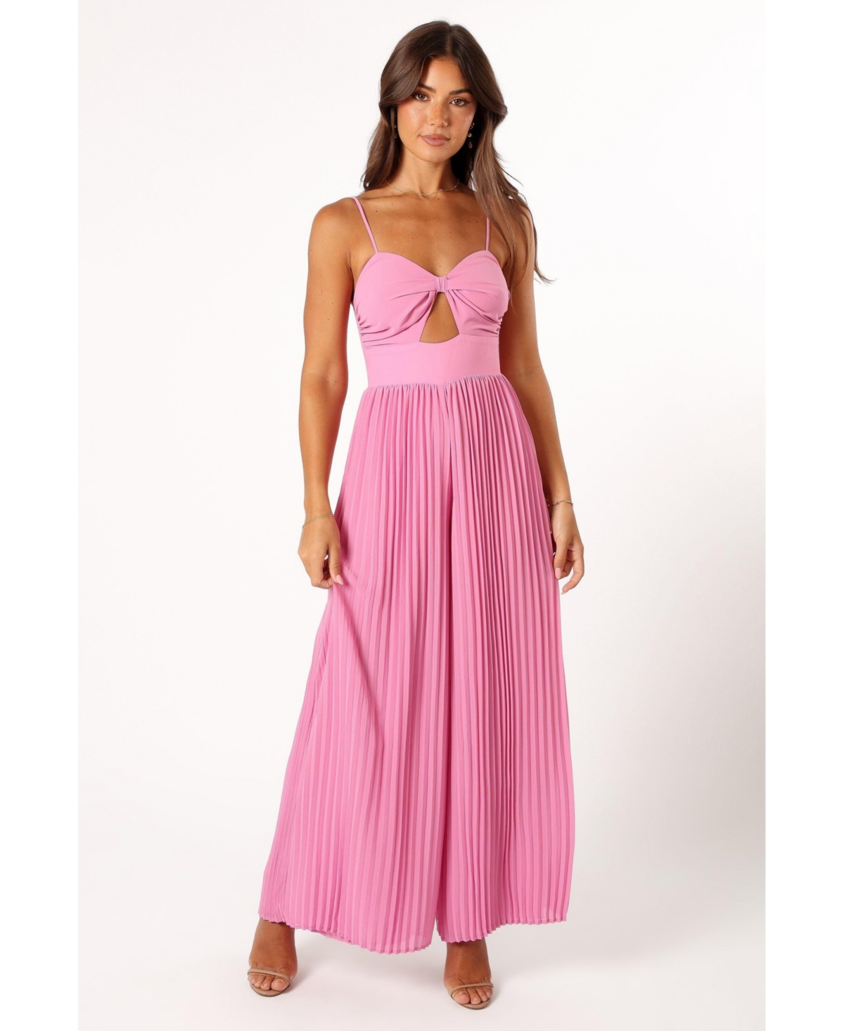 Women's Alice Wide Leg Jumpsuit - Pink