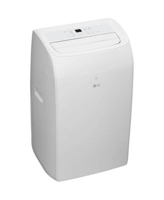 10,000 BTU Smart Wi-Fi Portable Air Conditioner/Heater with LCD Remote - White
