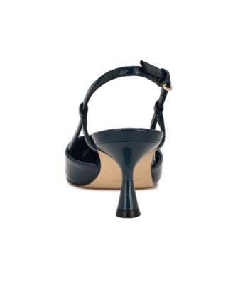 Women's Rhonda Kitten Heel Slingback Pumps