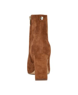 Women's Reraye Flared Block Heel Ankle Booties