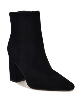 Women's Reraye Flared Block Heel Ankle Booties