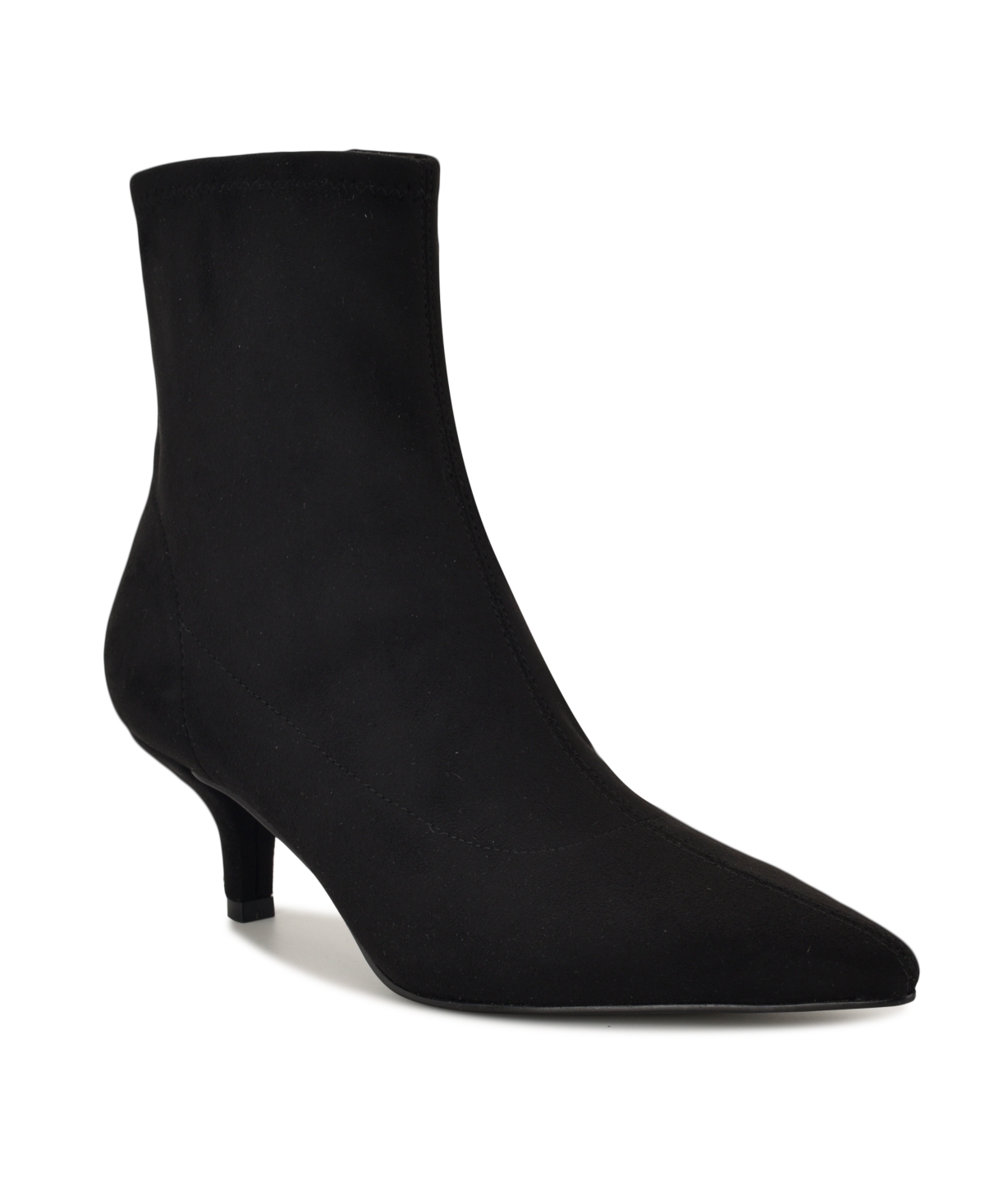 Women's Tabbie Kitten Heel High Ankle Booties - Cognac