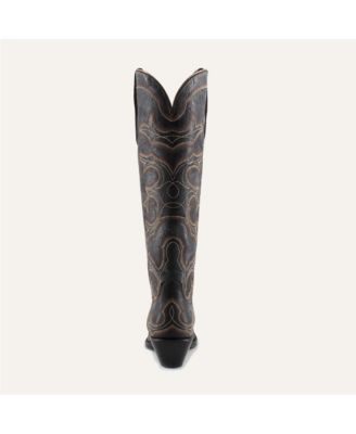 Olivia Leather Cowgirl Boots - Stylish Western Footwear & Comfort By Buck & Brana