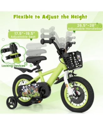 12 Inch Kids Bike for 3-8 Years Old Sport Bicycle with Adjustable Handlebar and Saddle