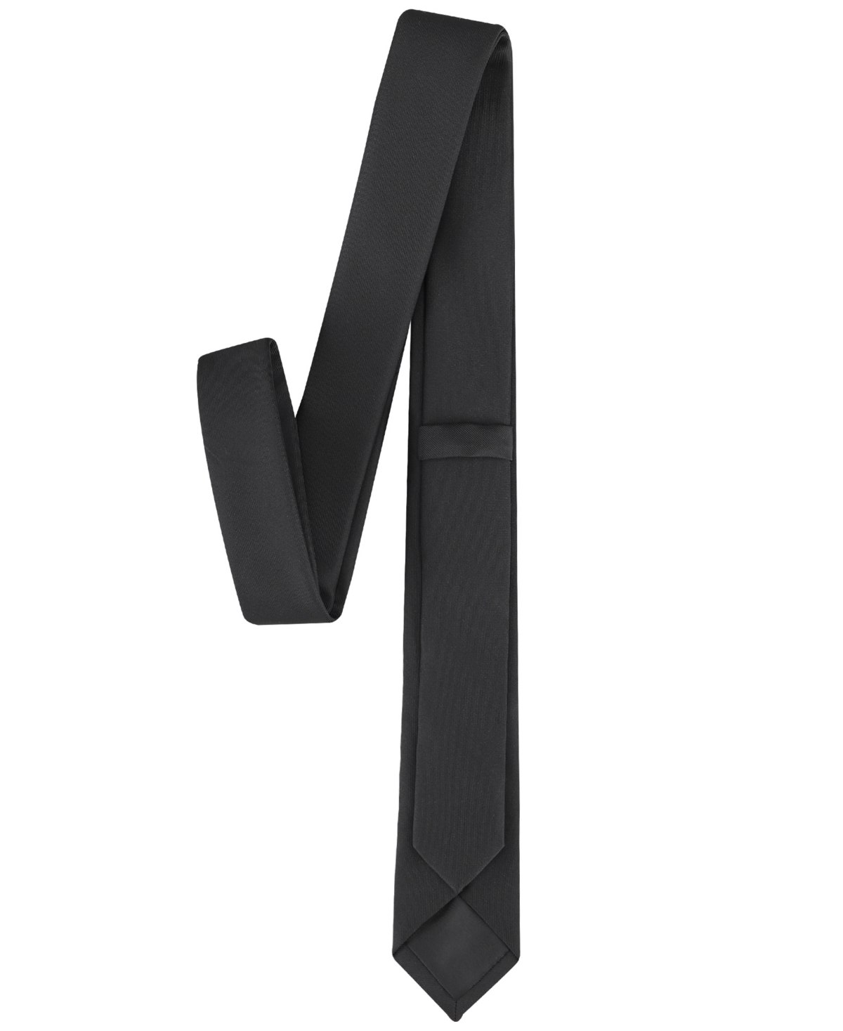 Calvin Klein Men's Classic Textured Tie In Black
