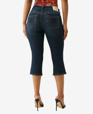 Women's Low Rise Capri Jeans