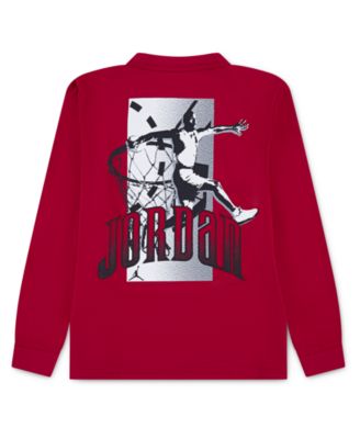 Toddler and Little Boys Jumpman Global Rise Long Sleeve T-Shirt
