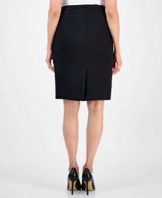 Women's Shawl-Collar Jacket & Pencil Skirt Suit Set