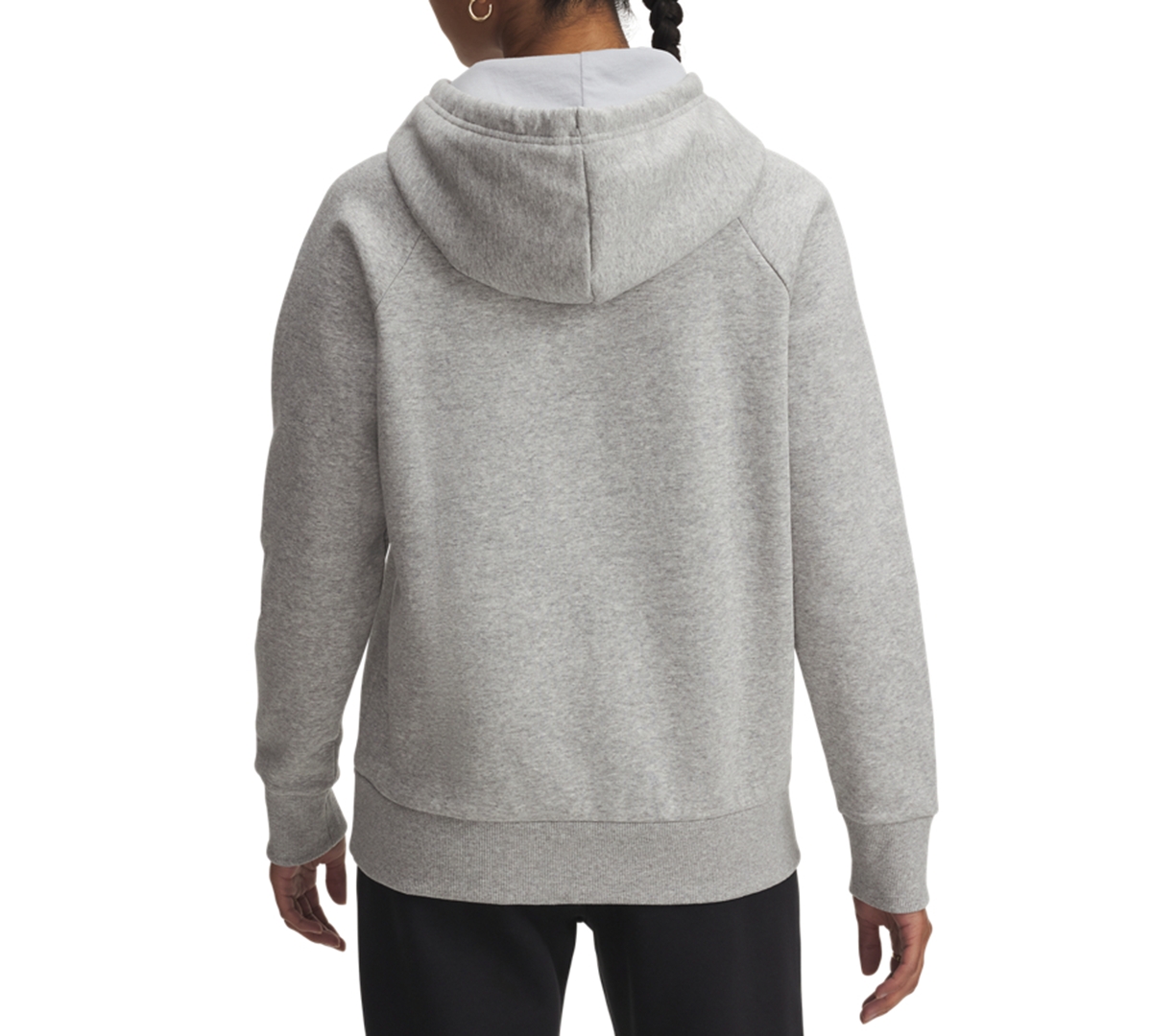 Under Armour Women's Rival Fleece Shimmer Hoodie In Gray