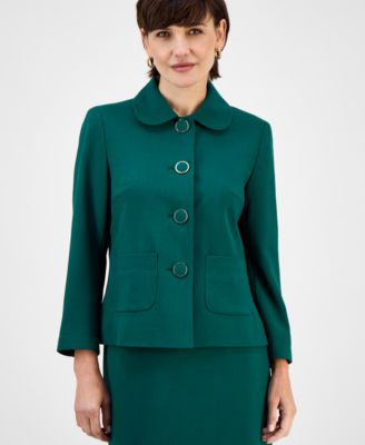 Women's Pencil Skirt Suit Set, Regular & Petite