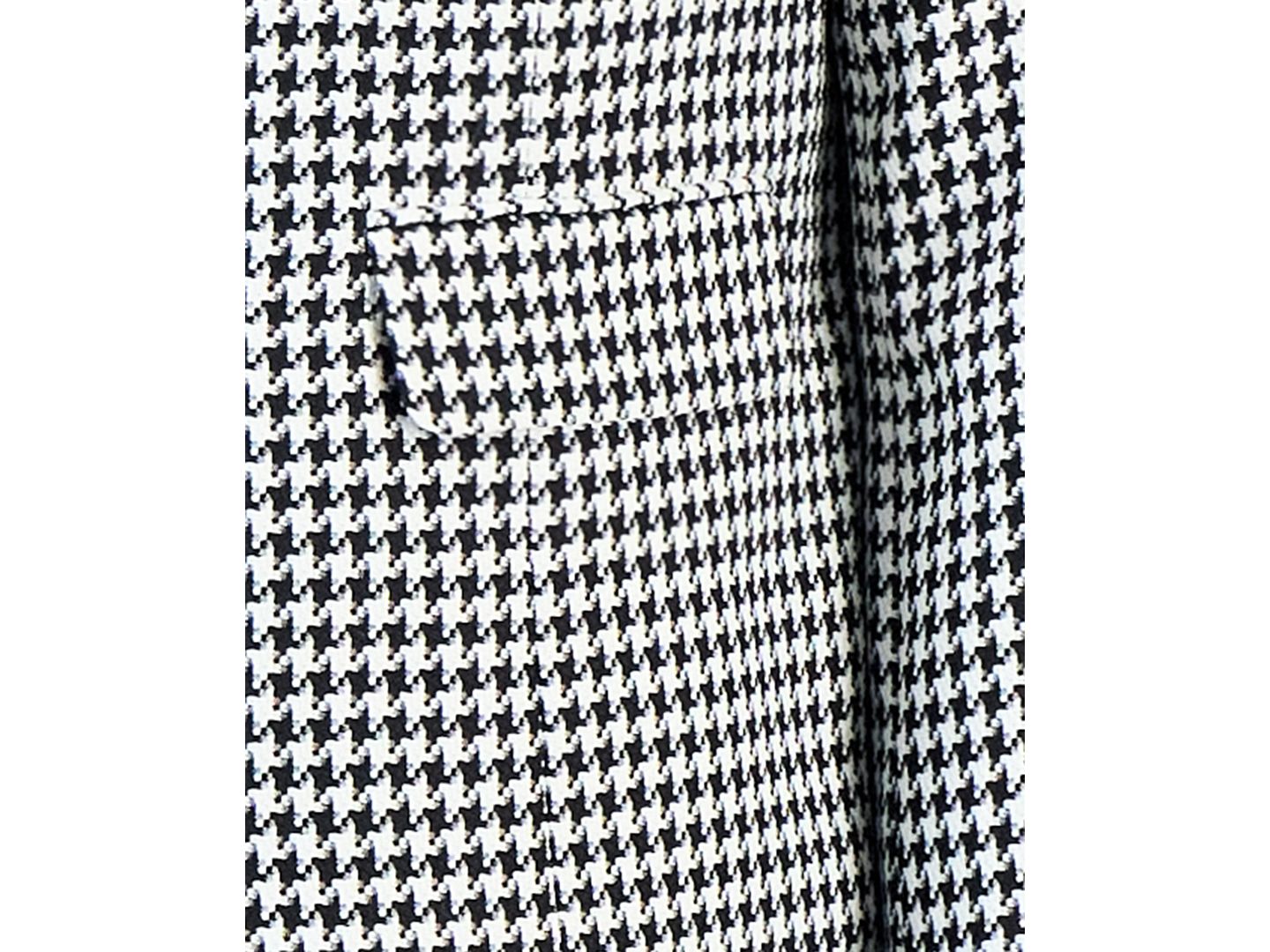 Женские юбки Le Suit Plus Size Pencil Houndstooth 2 Piece Skirt Suit, цвет: Бордо / Чёрный — фото 5