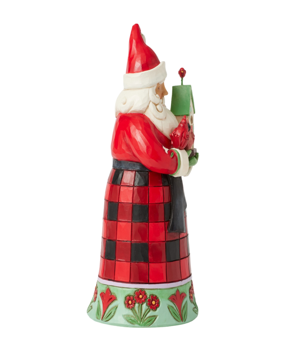 Jim Shore Highland Glen Santa Cardinals In Multi