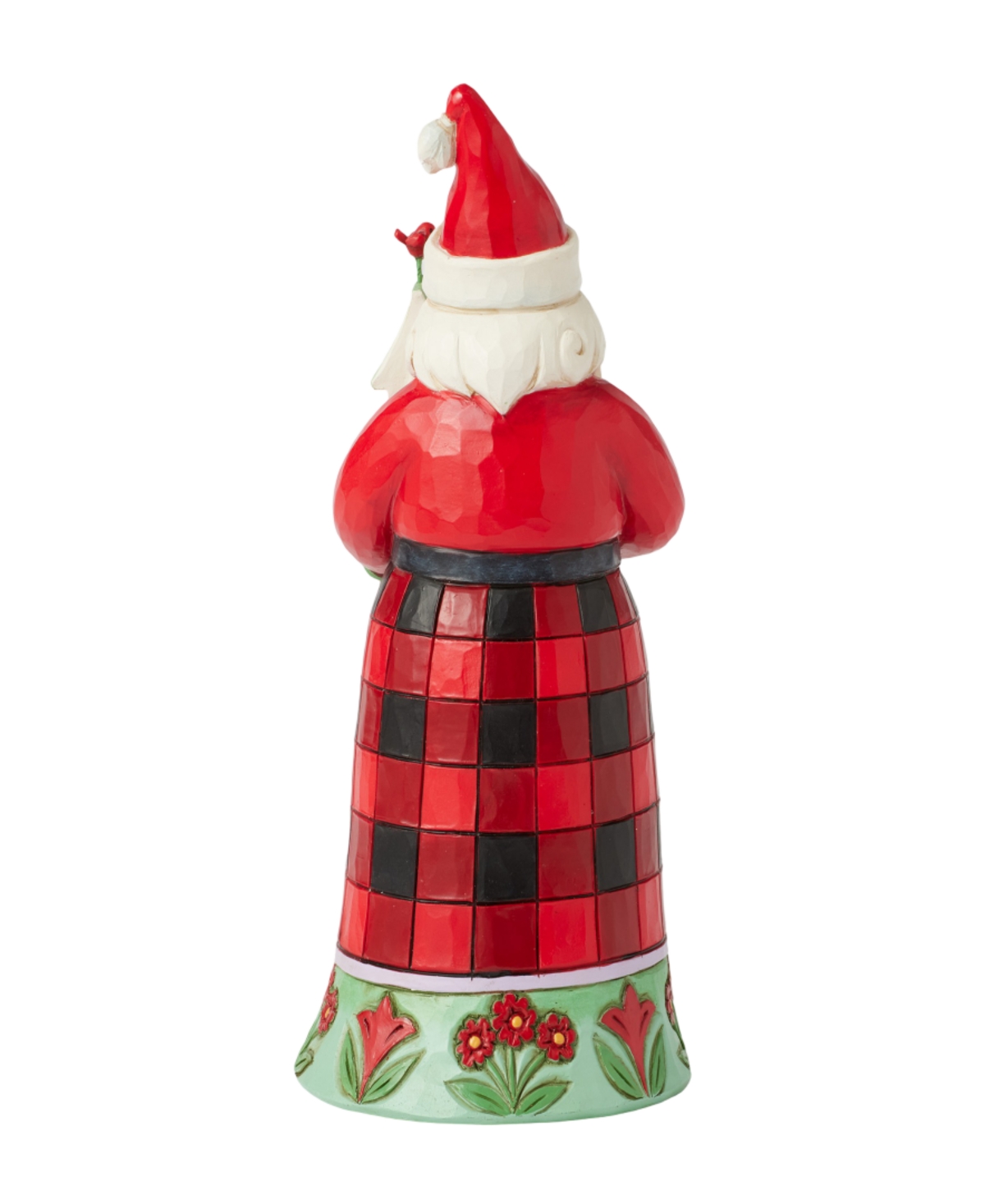 Jim Shore Highland Glen Santa Cardinals In Multi